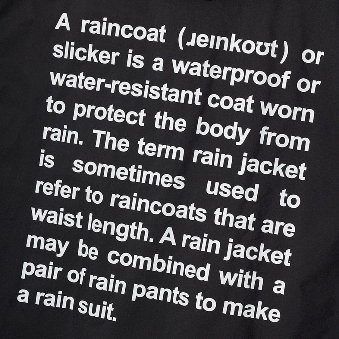 VETEMENTS rain coat 상품이미지6