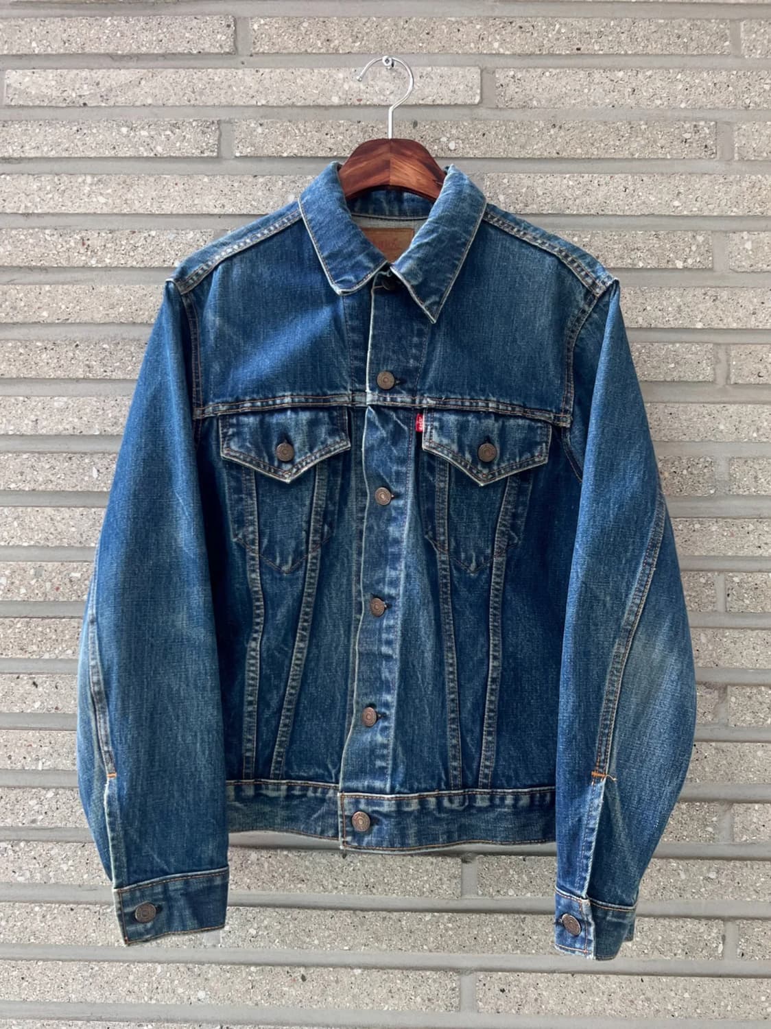 [S]80's 리바이스 USA Made 70505-0217 트러커 자켓 상품이미지1