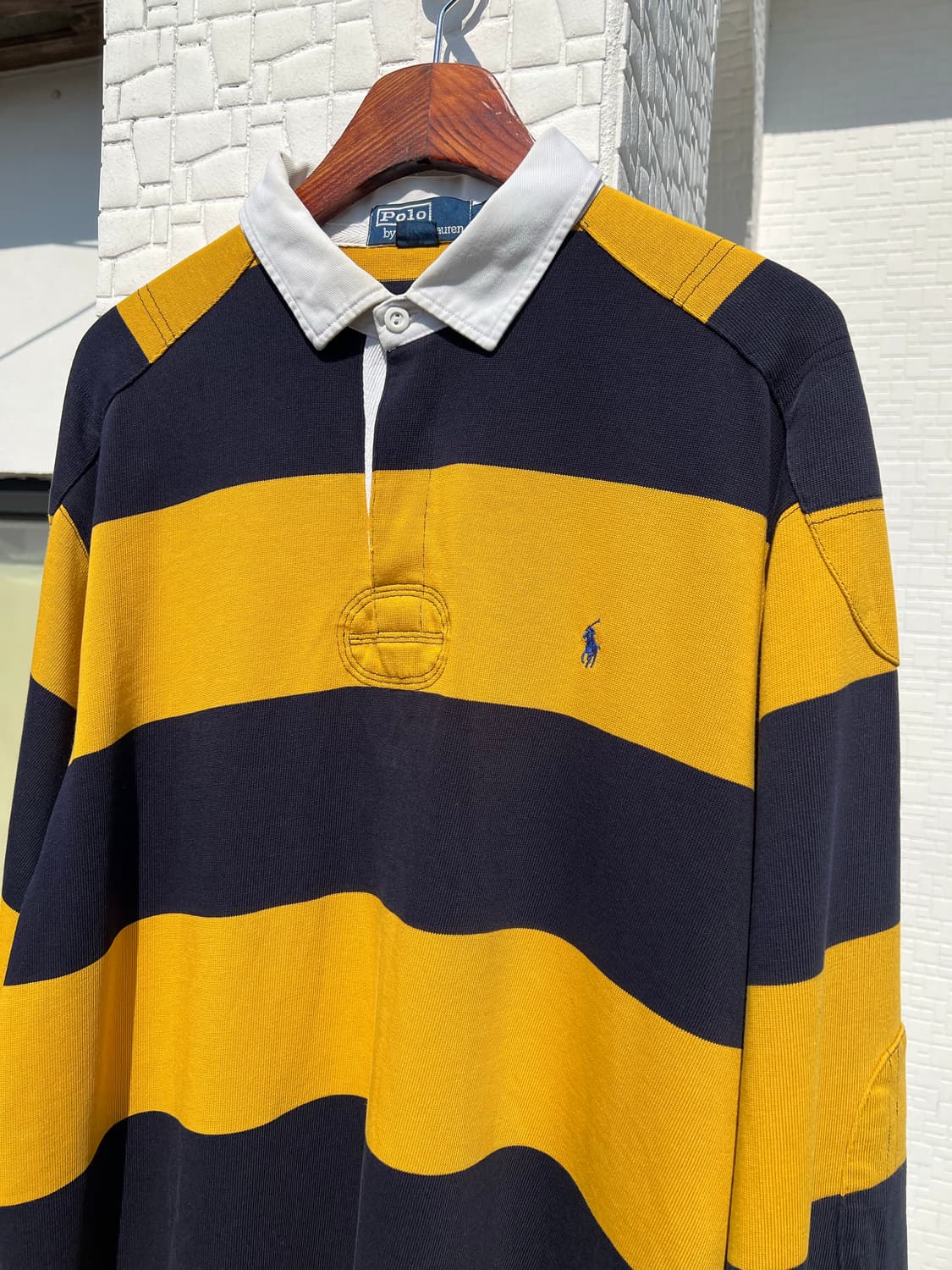 90s 폴로 랄프로렌 럭비티 L 상품이미지1