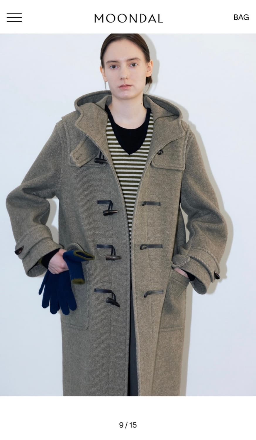 문달 롱더플코트 상품이미지4