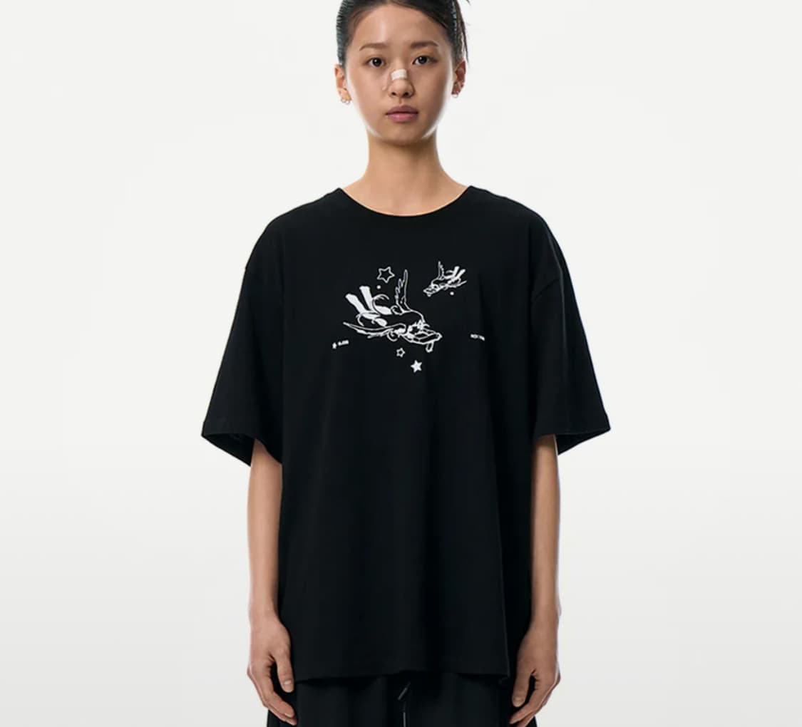OJOS x NOITOW SHU Graphic T-shirt 반팔 상품이미지2
