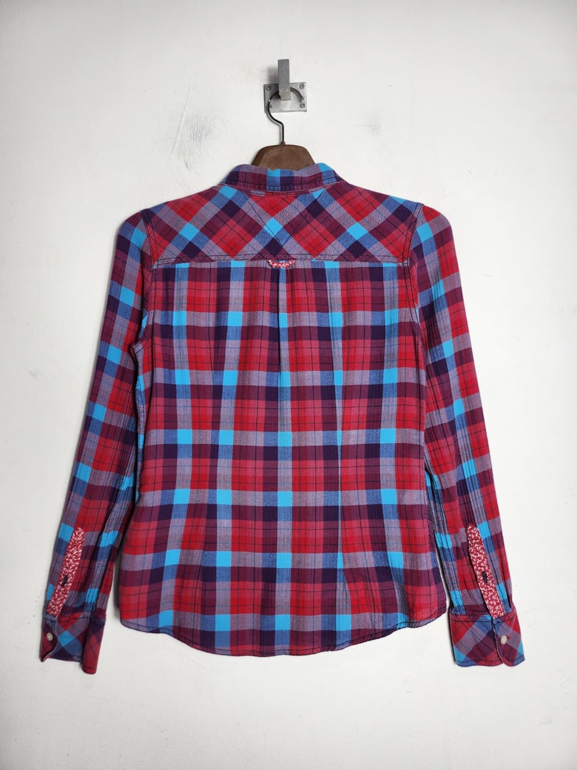 S 타미 힐피거 데님 체크 플란넬 셔츠 상품이미지7