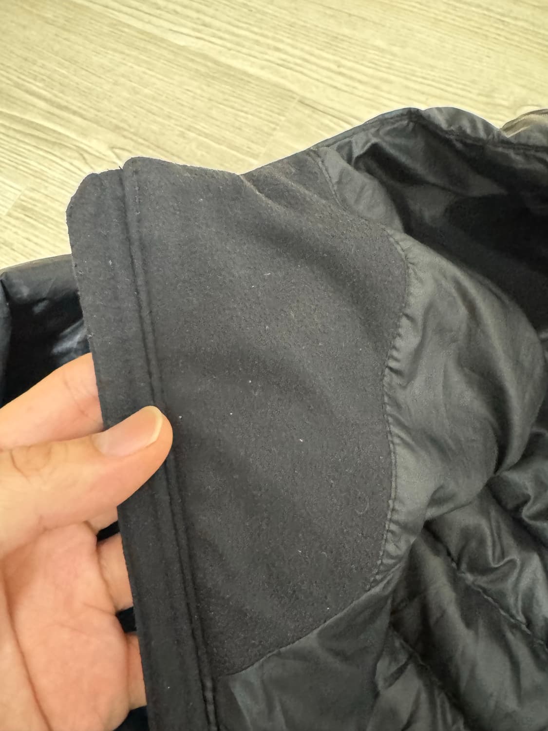 L 파타고니아 다운스웨터 후디 블랙 상품이미지4