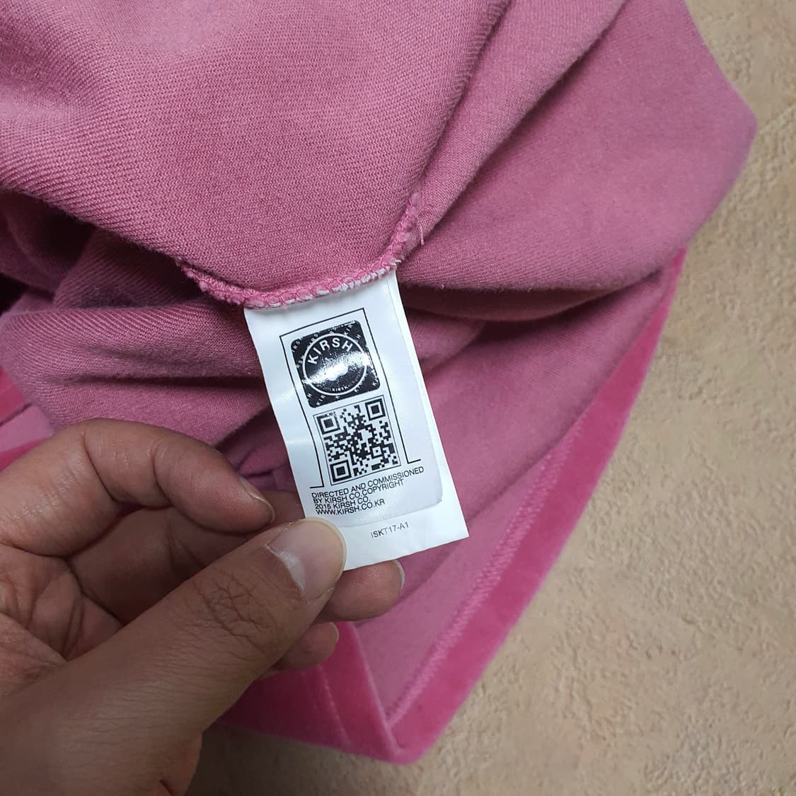 ✨ (바배) 키르시 벨루아 카라 롱슬리브  상품이미지4