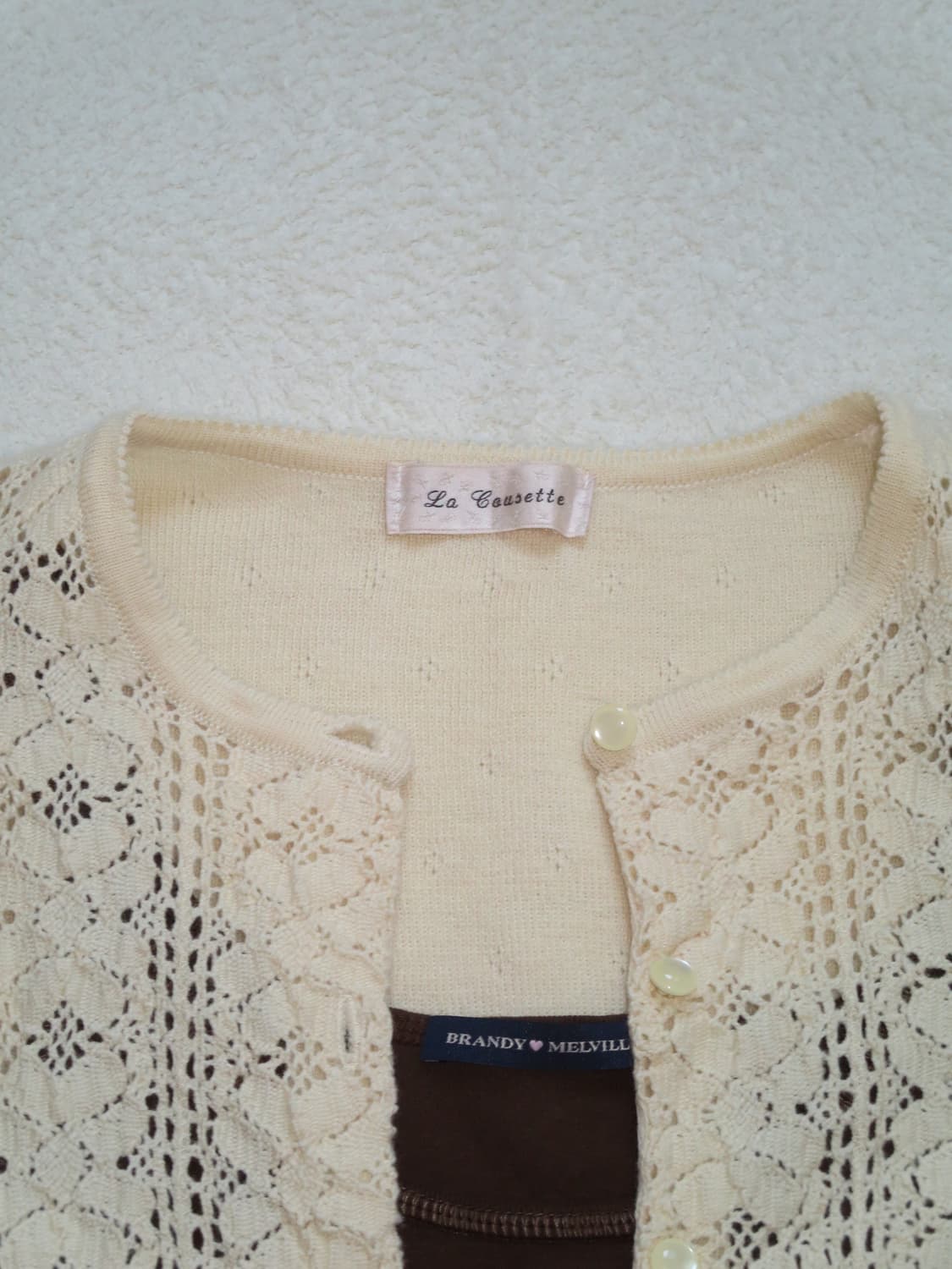 버터 옐로 레이스 가디건🧈🤍 상품이미지2