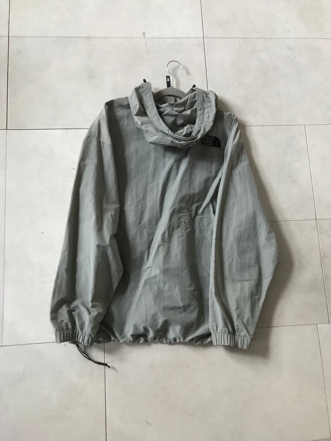 노페 카키 바람막이 고프코어 반집업 상품이미지10