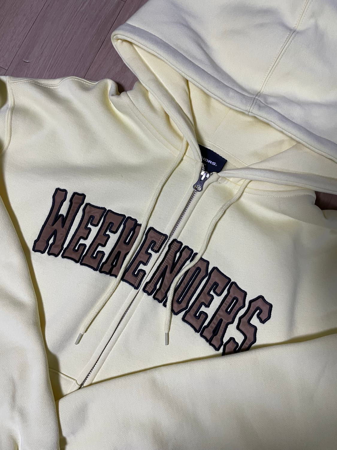 위캔더스 COWBOYS ZIPUP HOODIE (LEMON) 상품이미지4