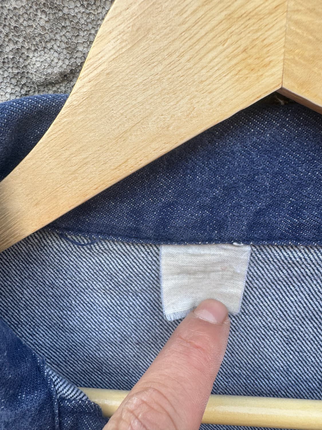 80~90s 오리지널 이탈리아군 배틀드레스 데님 자켓 미군 영국군 상품이미지6