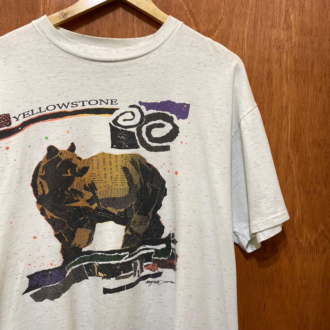 (XL) 90s USA Oneita 빈티지 싱글스티치 반팔티 상품이미지3