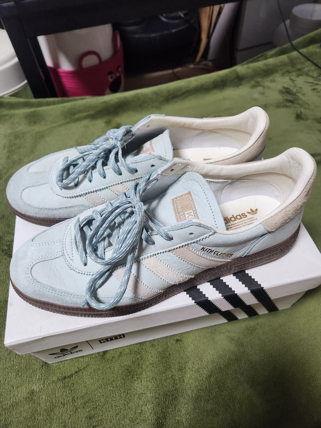 아디다스x키스 핸드볼 스페지알 아마존그린 275 상품이미지1