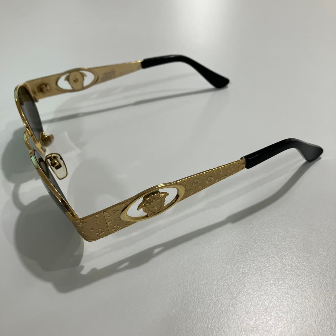 [Versace] 80s 베르사체 레오파드 메두사 선글라스 상품이미지2