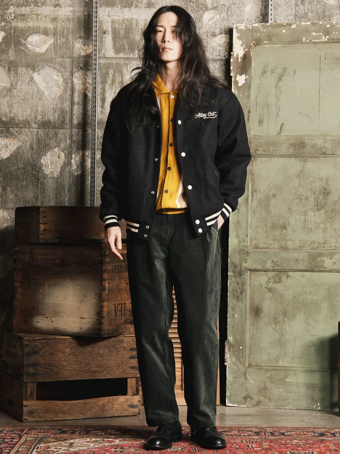 BACKER'S Melton Quilted Coach Jacket 상품이미지3