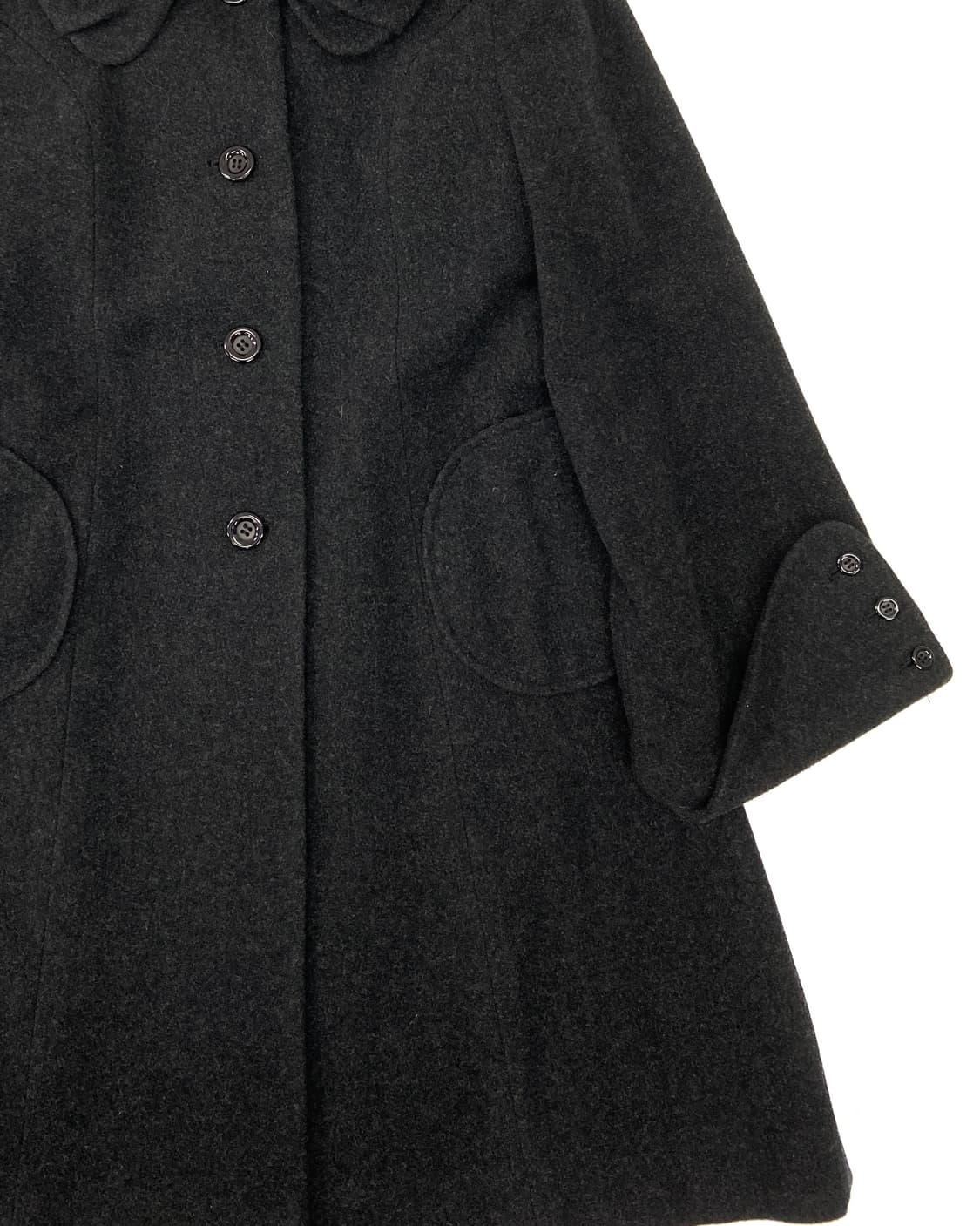 Peace Now Flare Wool Coat 상품이미지4