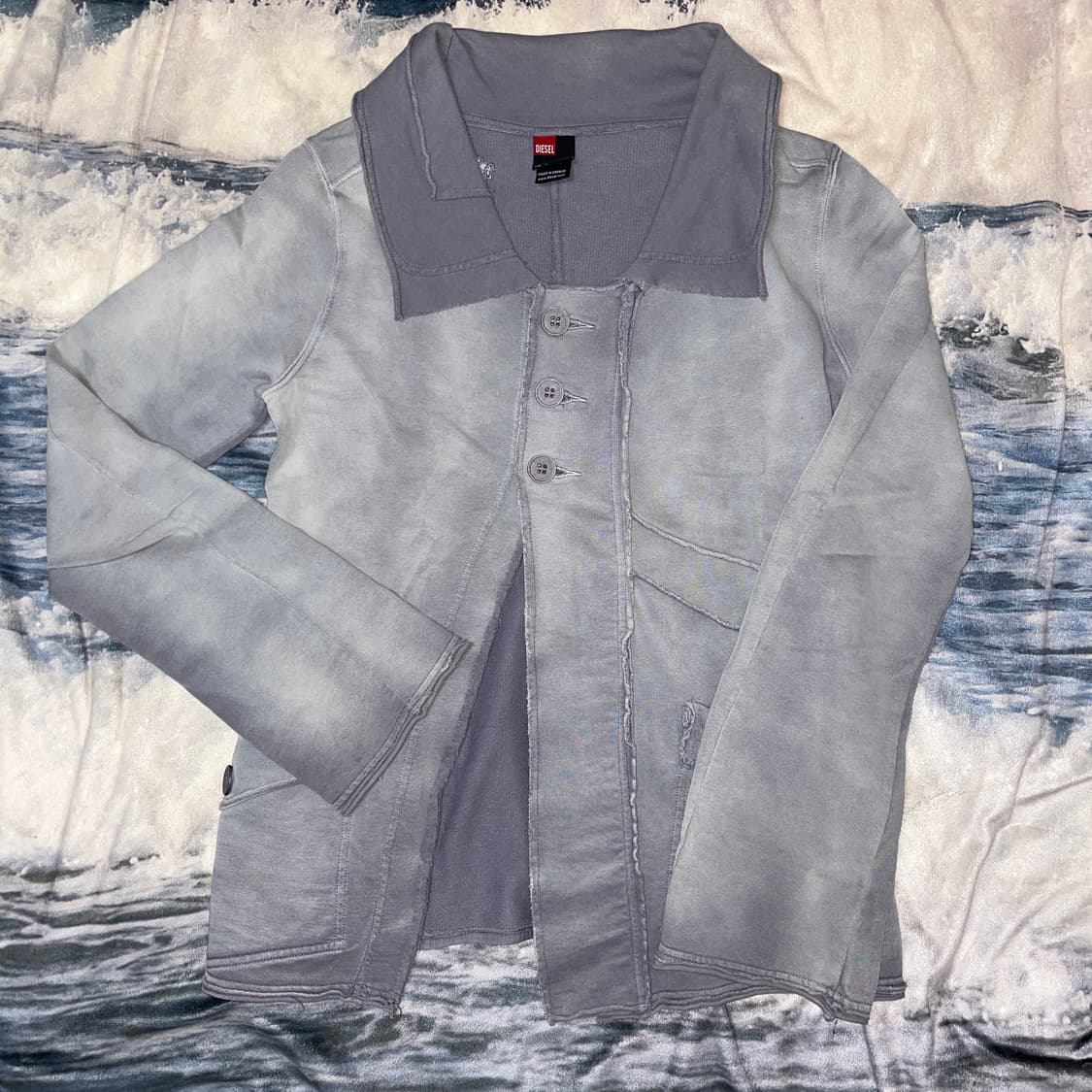 Diesel Mauve Button Jacket 상품이미지1
