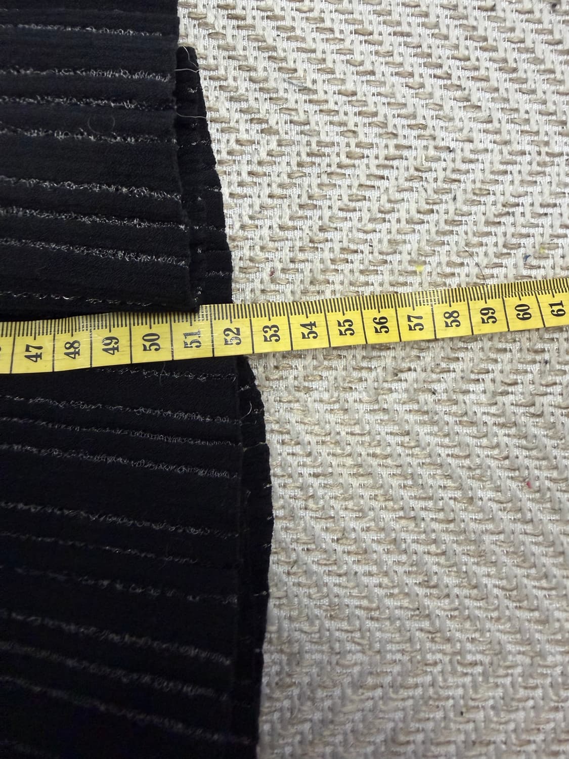정품) TIME 타임 한섬 블랙 니트 주름 스커트 치마 64F 상품이미지8