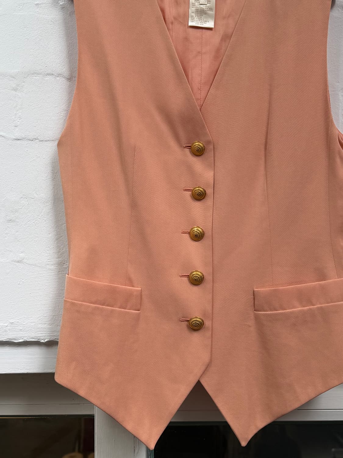 Escada 에스카다 실크 울 블렌드 베스트 38 상품이미지4