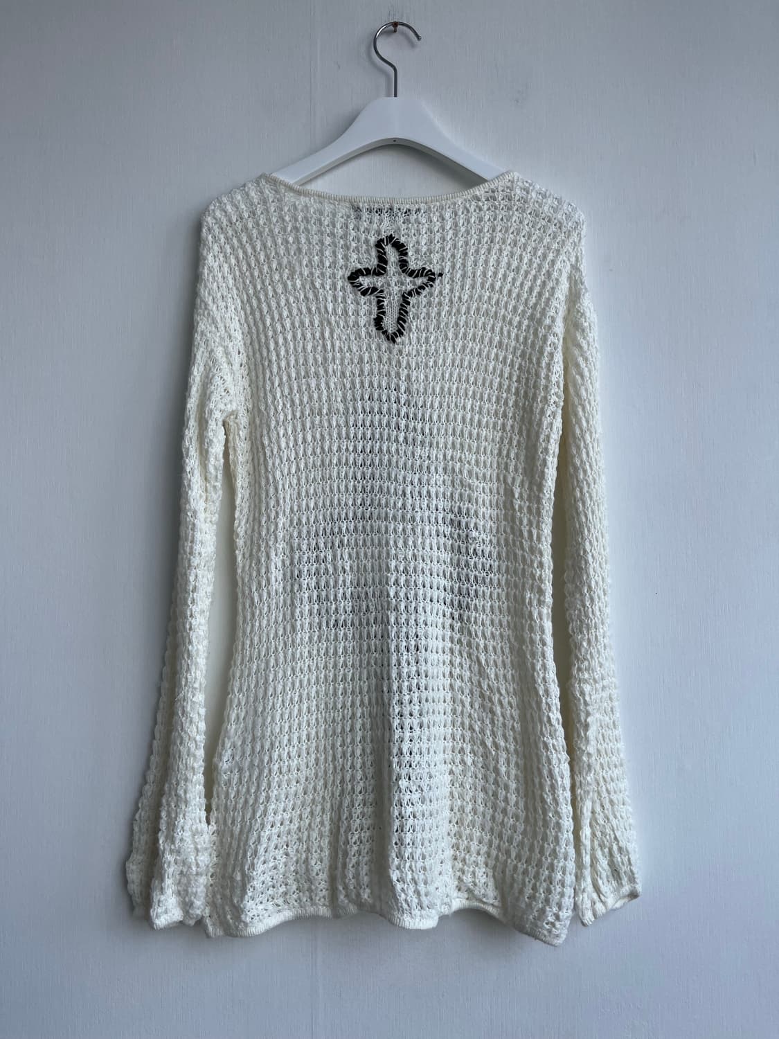 Heaven and Earth 크로스 크로쉐 니트 상품이미지7