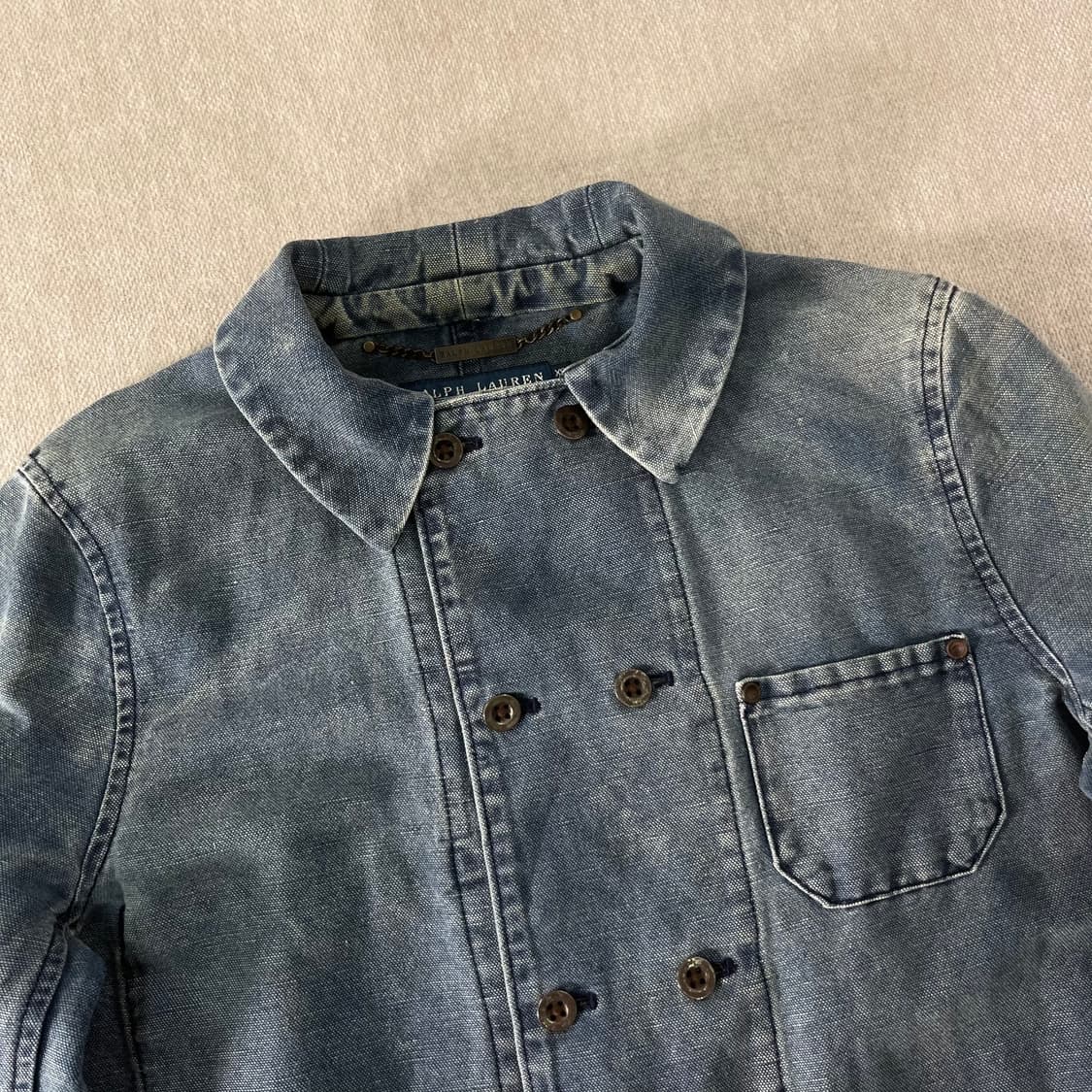 W 95 폴로랄프로렌 코튼 데님 워크 자켓 상품이미지2