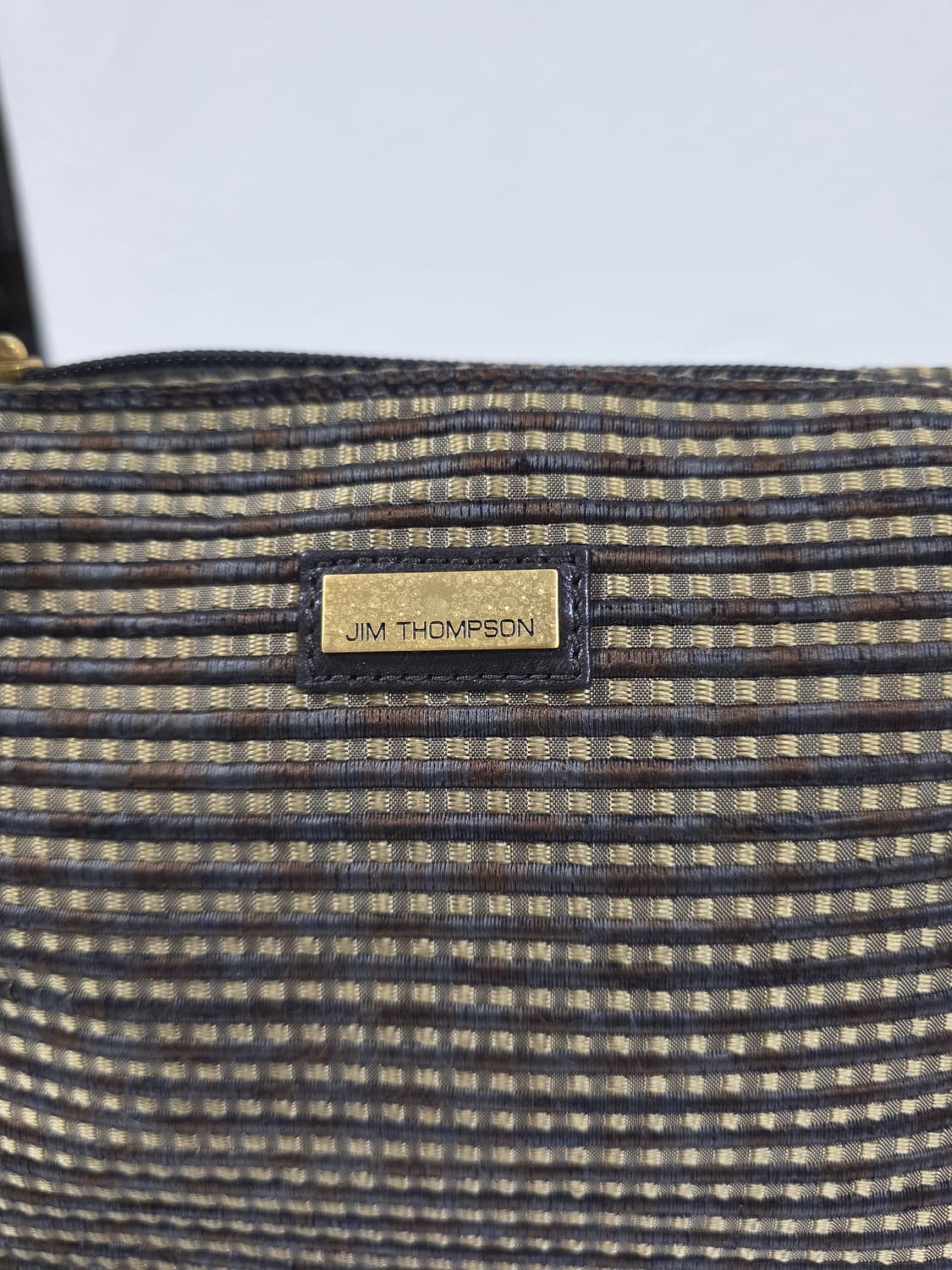 짐톰슨 스트라이프 패브릭 파우치 상품이미지1