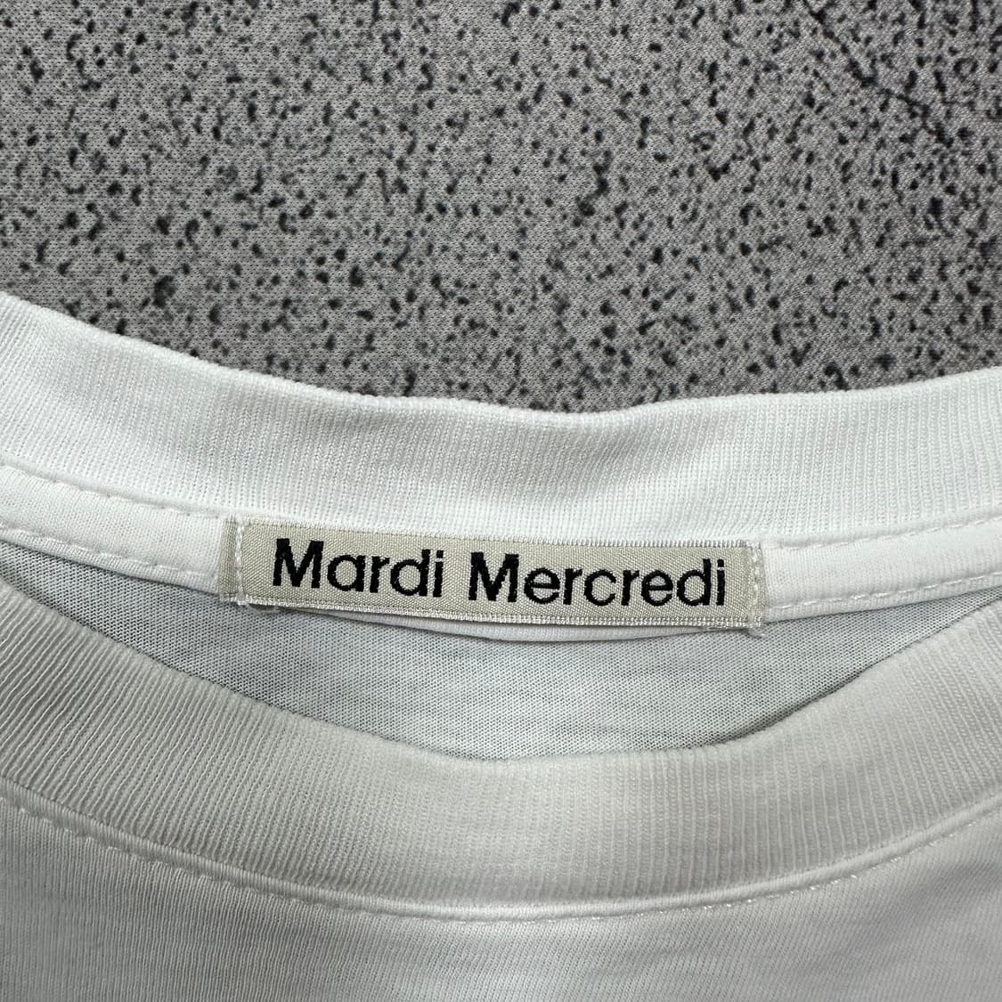 ✨ (바배) 마르디 메크르디 빅로고 반팔티 상품이미지3
