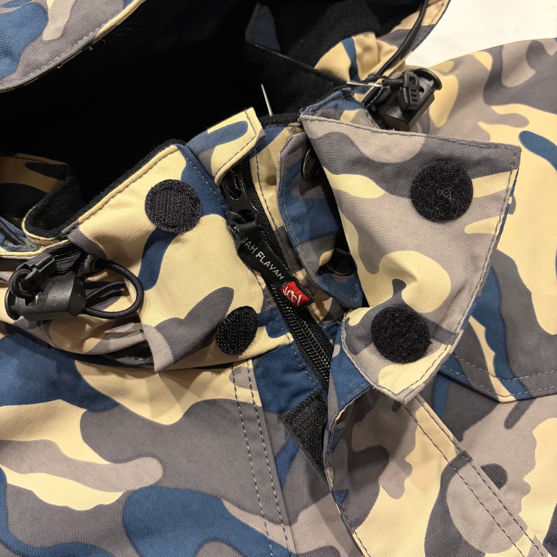 [95] 마자플라바 카모 바람막이 스키 자켓 후드 팔 탈부착 D212 상품이미지5