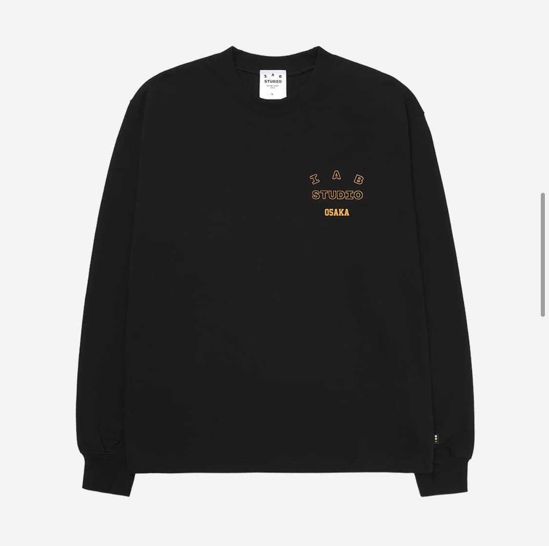 아이앱 스튜디오 오사카 롱슬리브 블랙 XXL 새제품 판매 상품이미지1