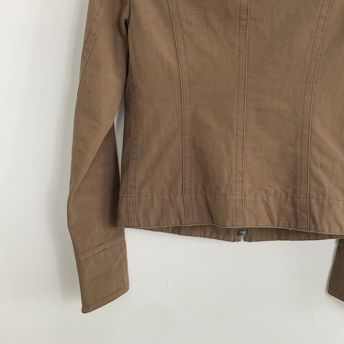 버버리 유틸리티 코튼 블루종 슬림 핏 바이커 셸 헤리티지 라이더  Y2K 상품이미지6