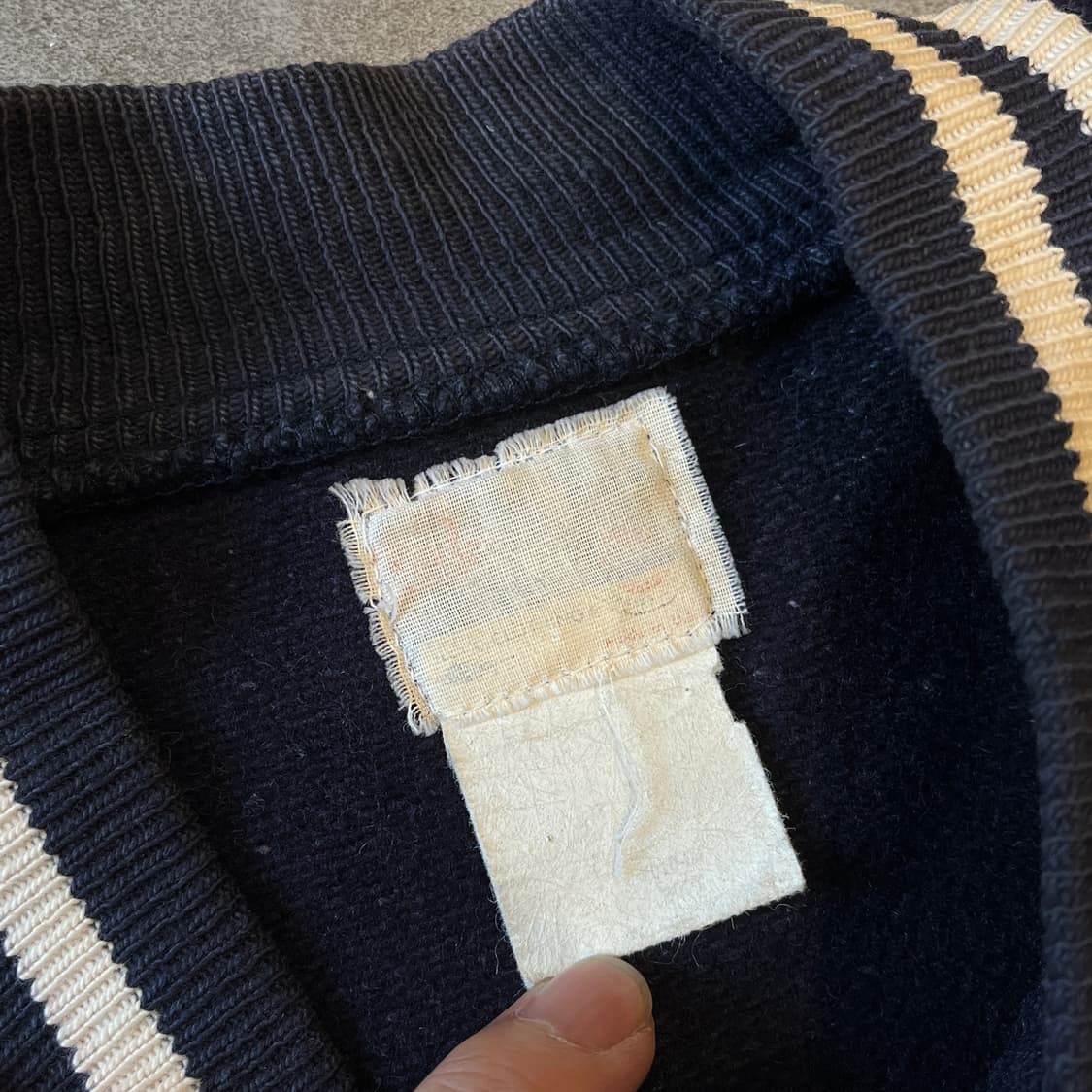 90s 미국 생산 빈티지 네이비 자켓 상품이미지6