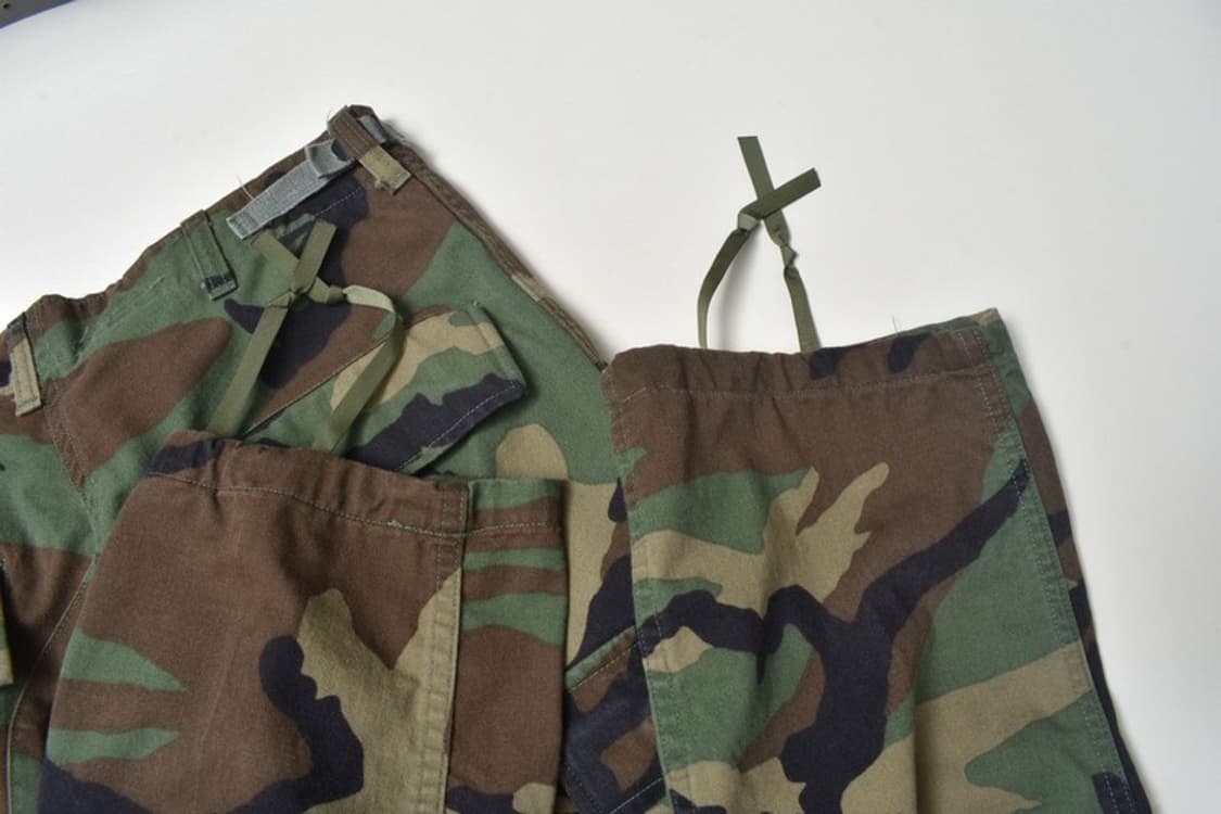 오리지널 카모 BDU 전투복 바지 S 상품이미지3