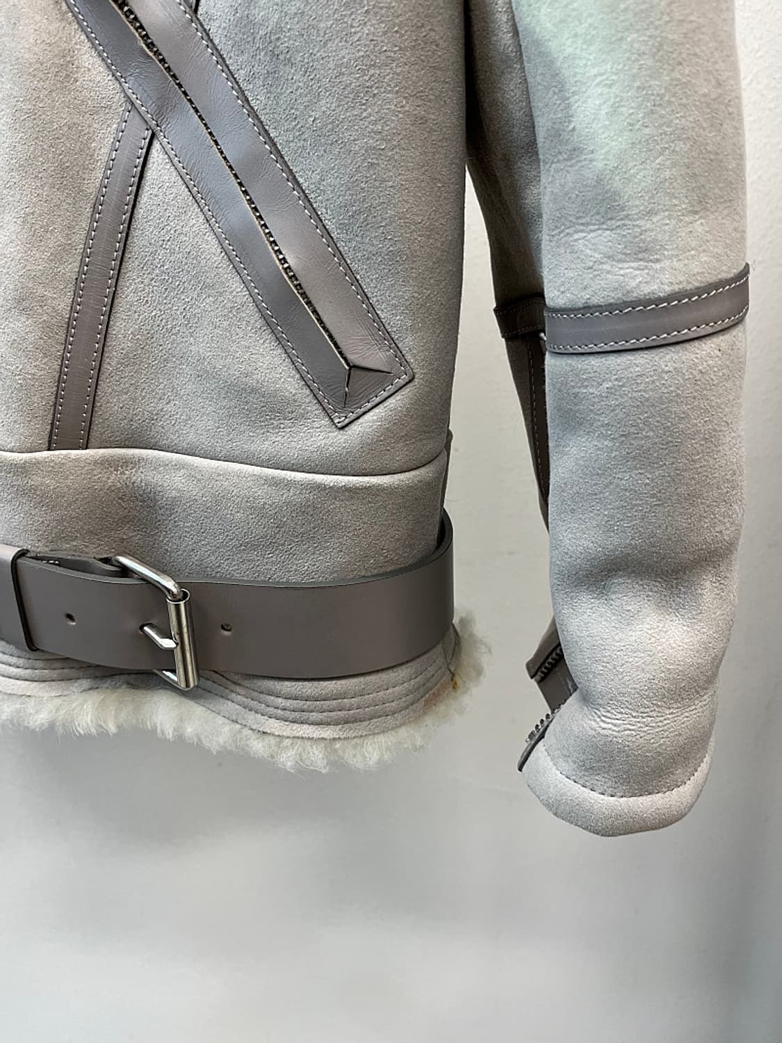 여) 이로 리얼가죽 무스탕  상품이미지4