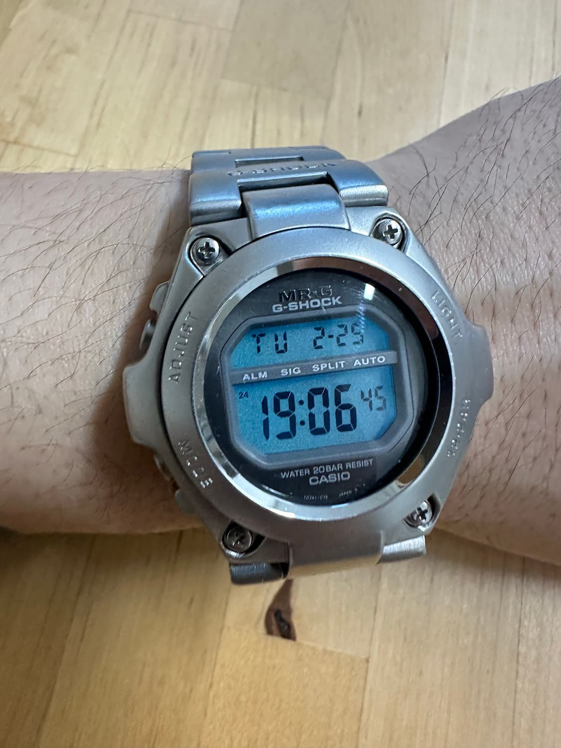 Casio 카시오 빈티지 시계 재팬 mrg 실버 상품이미지4