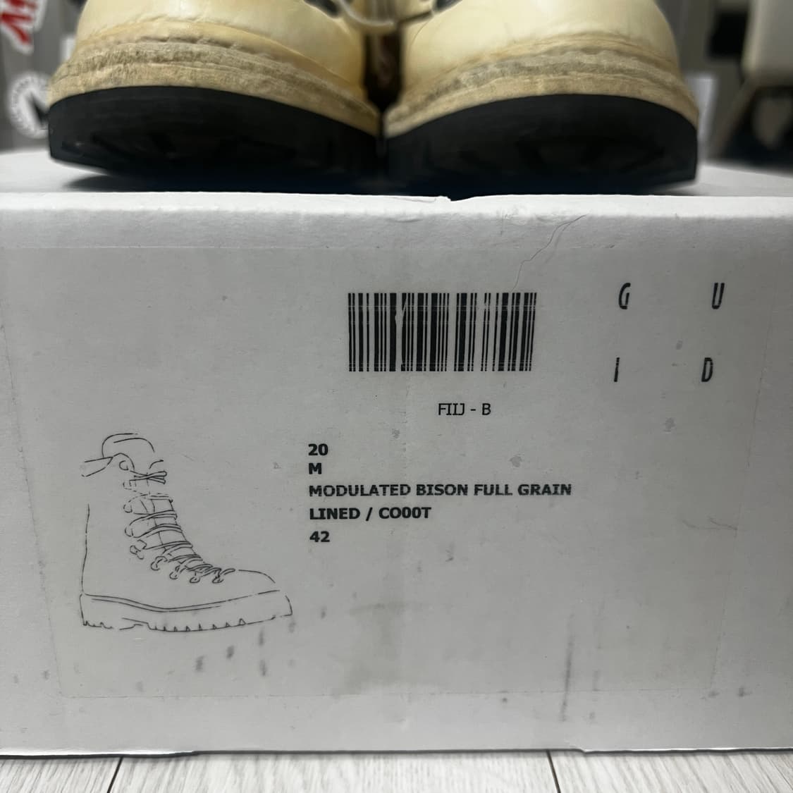 GUIDI 20 구이디 하이킹 부츠 42 상품이미지8