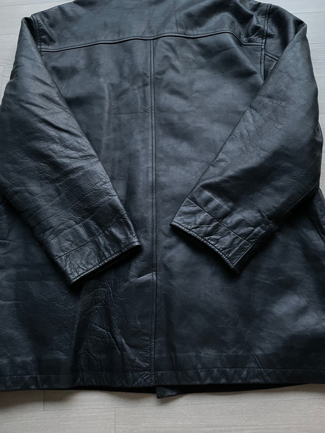 90s 올드갭 레더 카코트 gap carcoat 상품이미지9