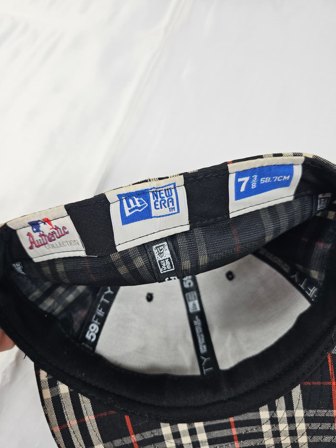 뉴에라버버리체크스냅백 상품이미지6