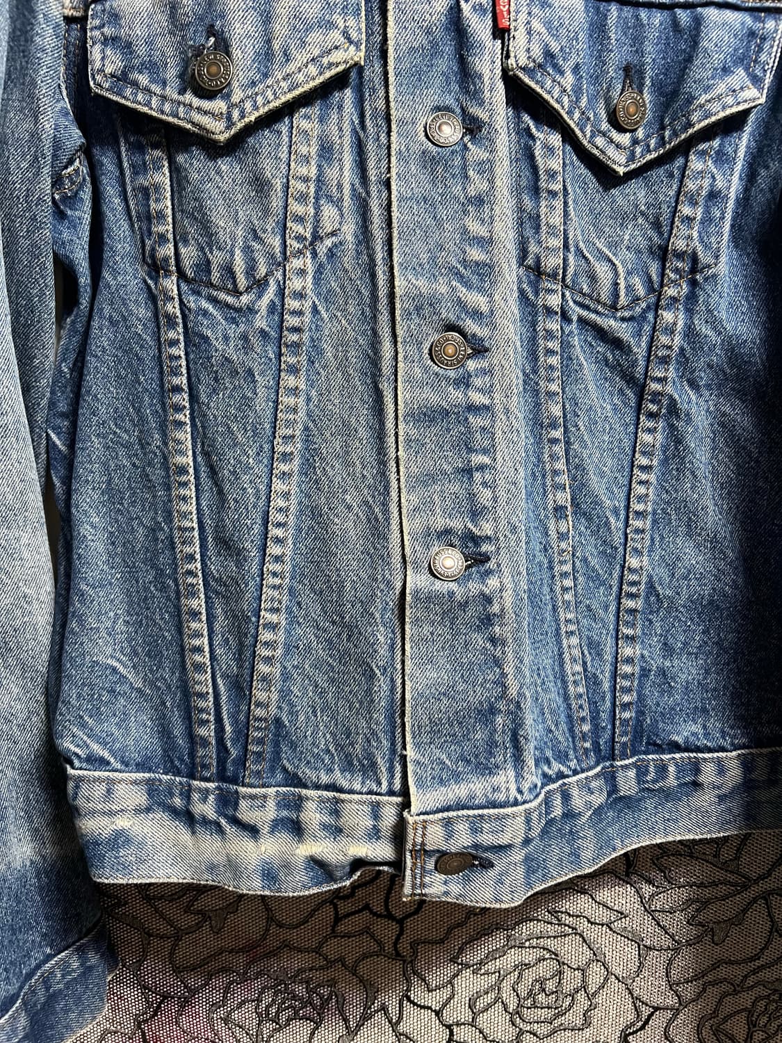 70's 리바이스 71205-0217 데님자켓 상품이미지3