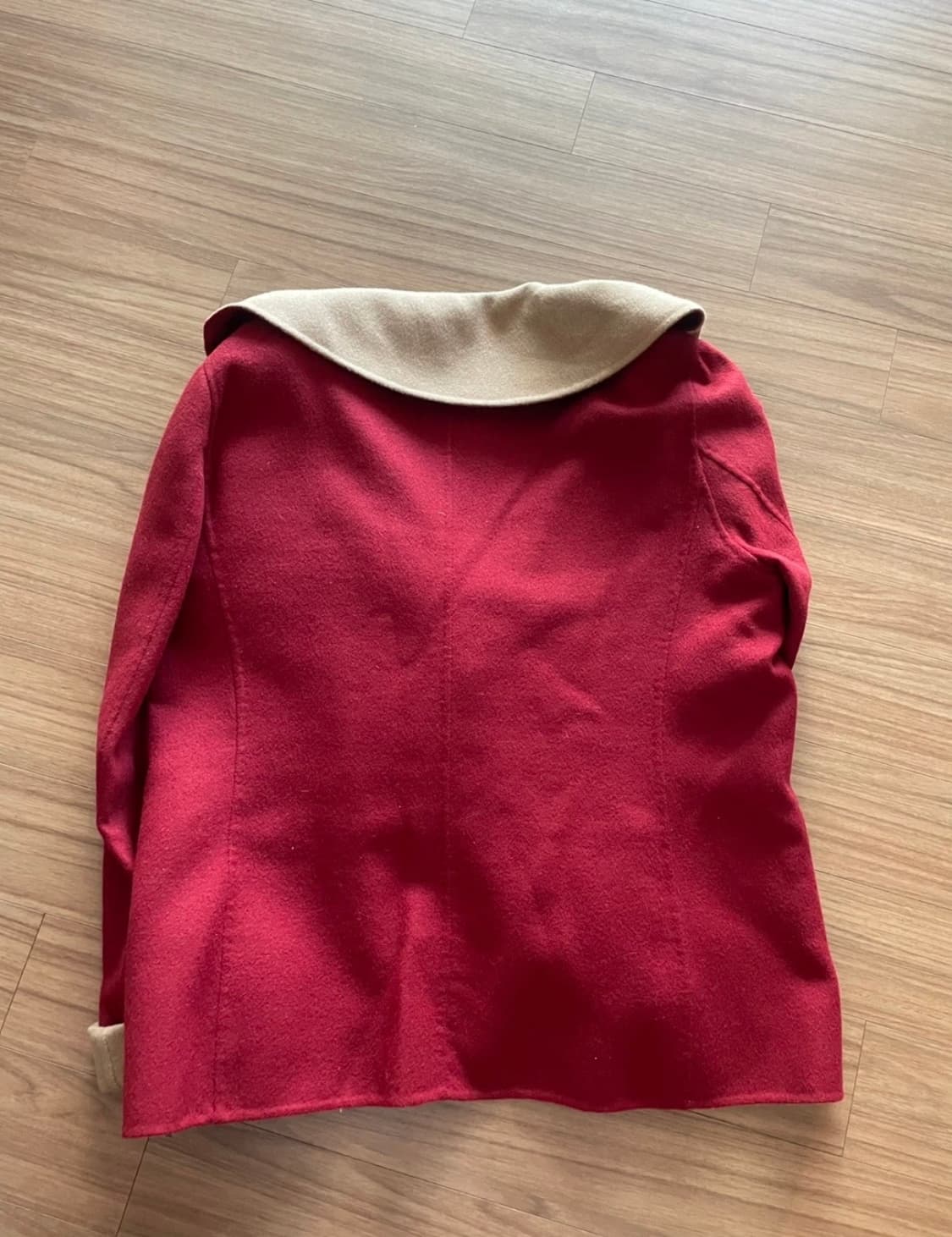 막스마라 빨간색 울 자켓 상품이미지3