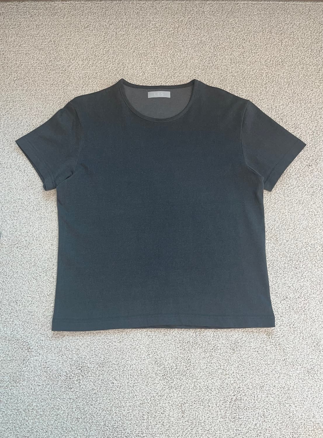 Size 1 )[Les] Brev t-shirt  (Charcoal) 상품이미지1