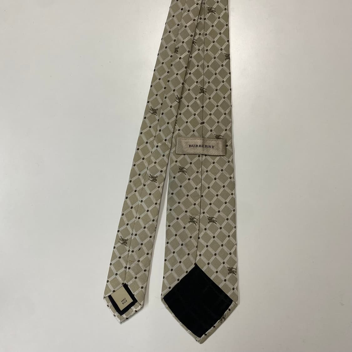 버버리 모노그램 명품 정품 넥타이 (Burberry) 8.3cm 상품이미지2