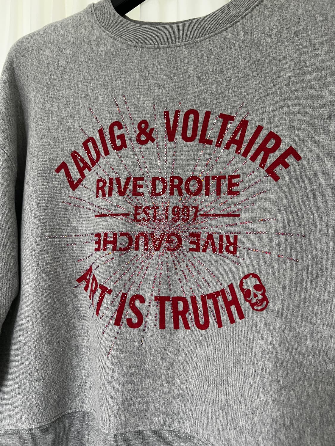 ZADIG & VOLTAIRE 자딕앤볼테르 스트라스 맨투맨 / S 상품이미지2