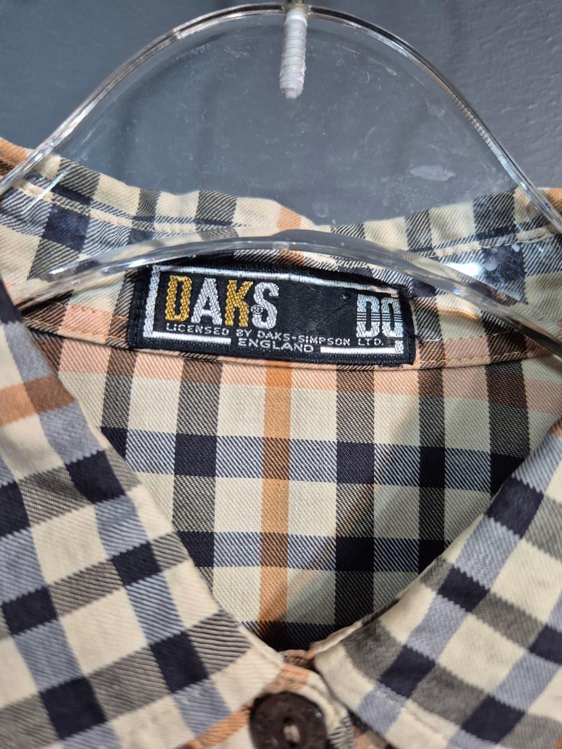 닥스 체크 셔츠 S 상품이미지7