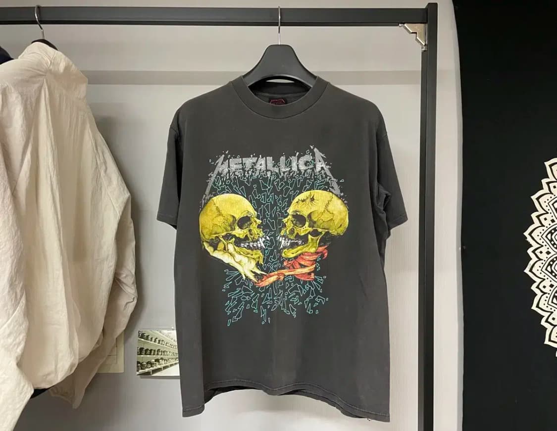 메탈리카 90s 밴드티 상품이미지1