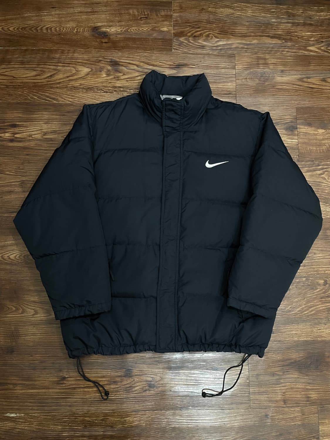 나이키 스우시 덕다운 푸퍼 패딩 점퍼 블랙 상품이미지3