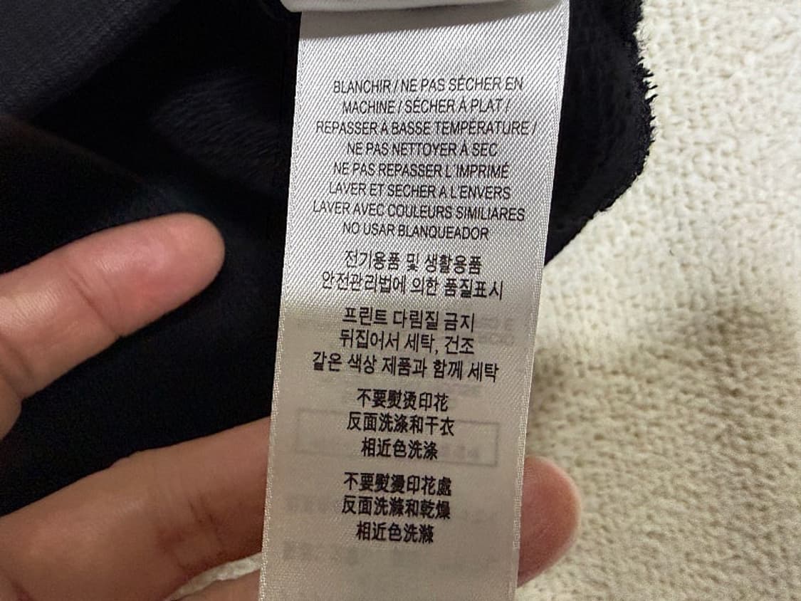 버버리 후드 티셔츠 남성용 105사이즈 상품이미지5