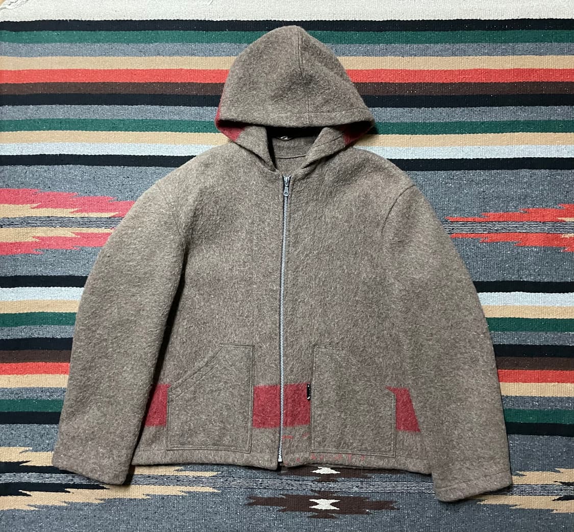 Slow Stone 90s 밀리터리 블랭킷 자켓 상품이미지2