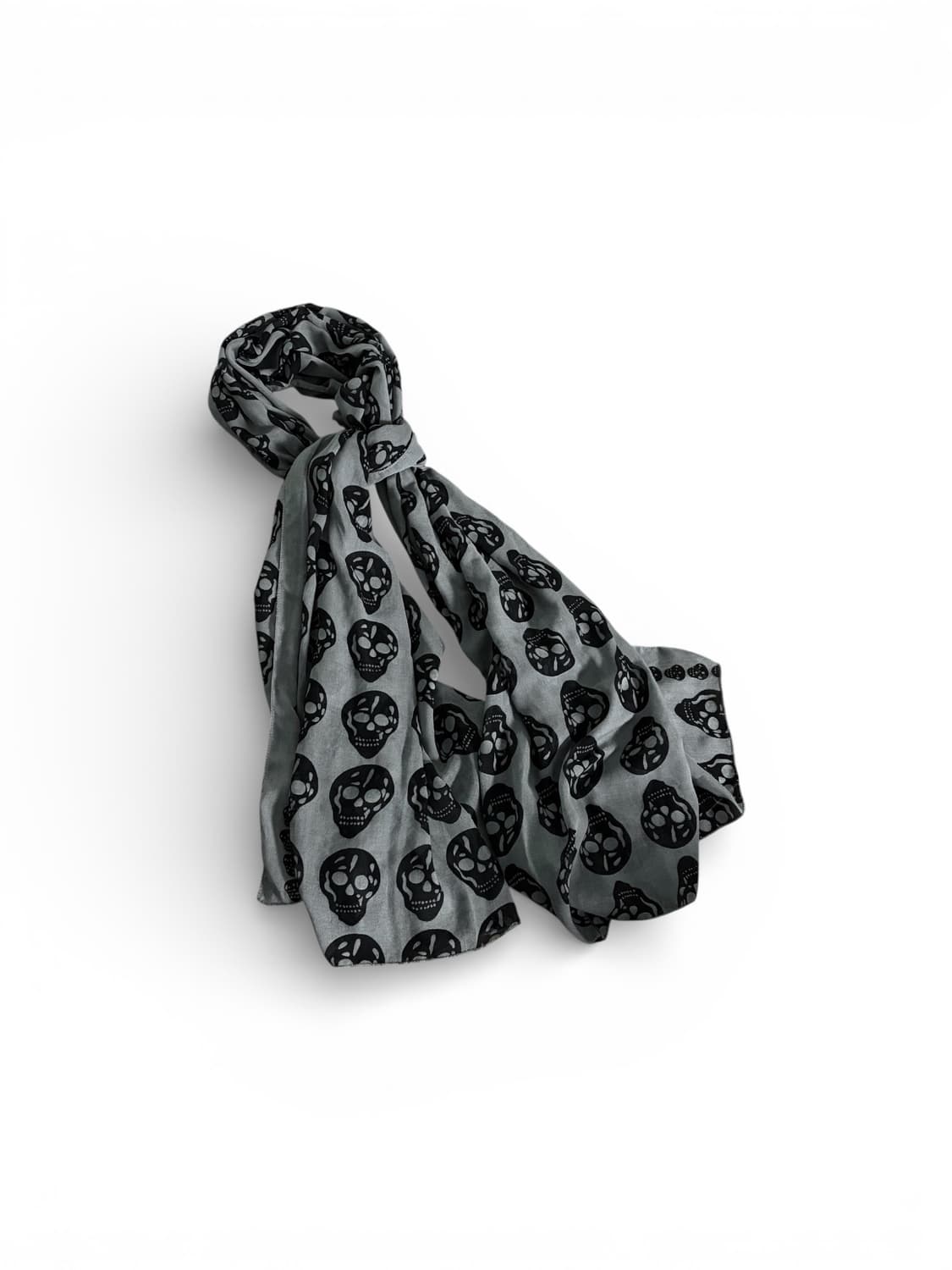 스컬 롱 스카프 펑크 상품이미지1