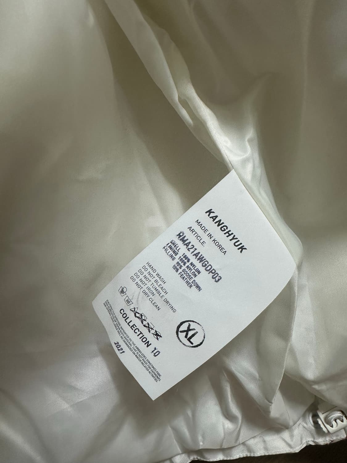 [XL] 강혁 구스다운 패딩 컬렉션 10 상품이미지4