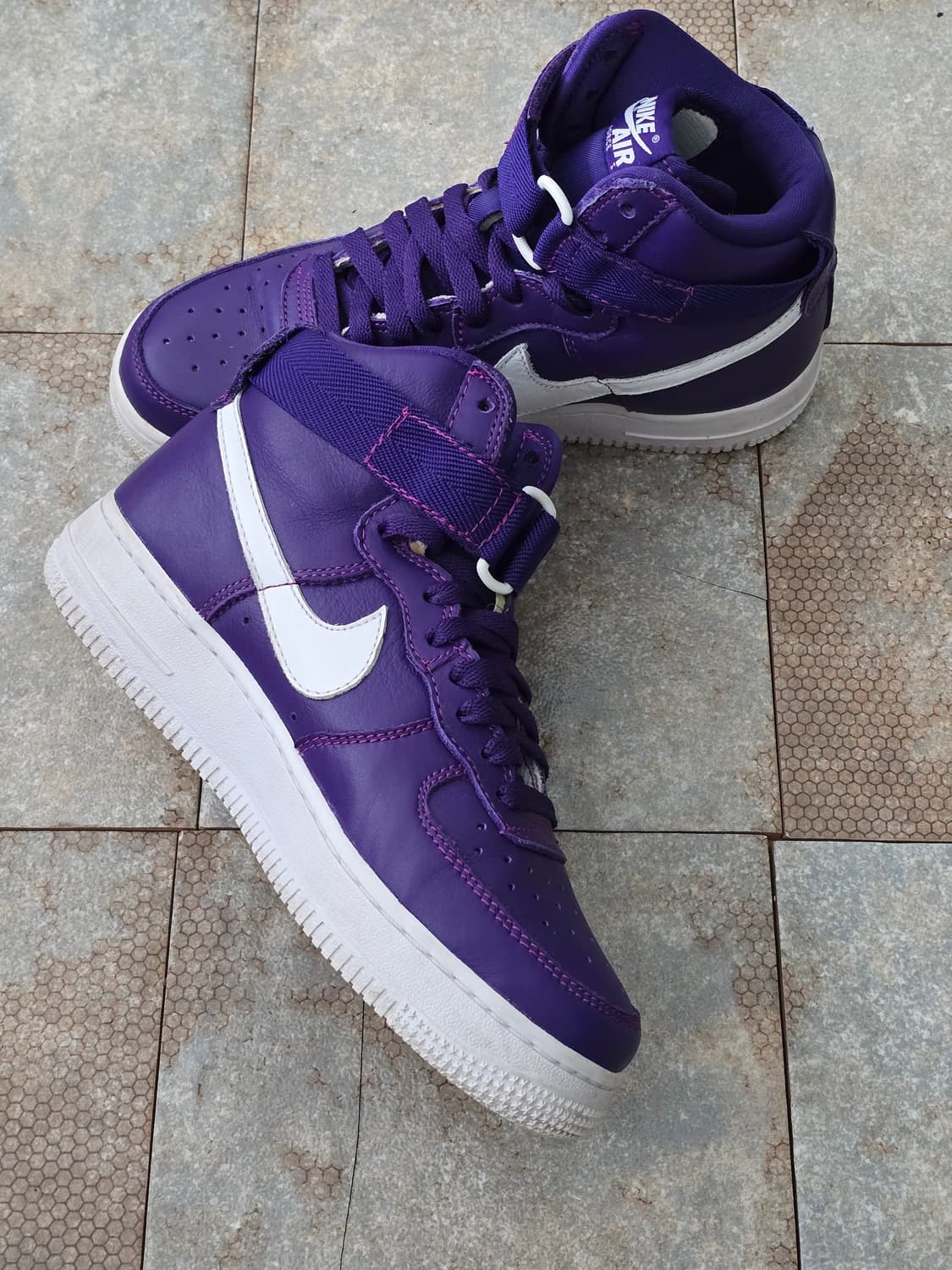 (240)나이키 에어포스 1 하이 보흰  상품이미지4