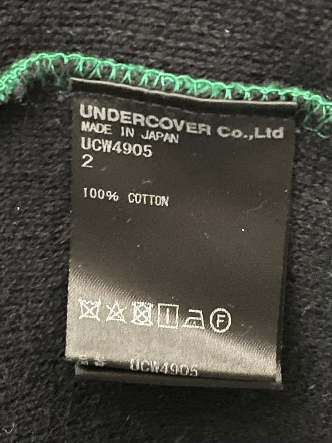 19FW 언더커버 아플리케 엠블럼 롱 가디건 (on.623)   상품이미지8