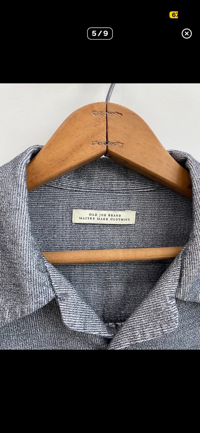 올드조 스왈로우 칼라 셔츠 16.5 상품이미지5