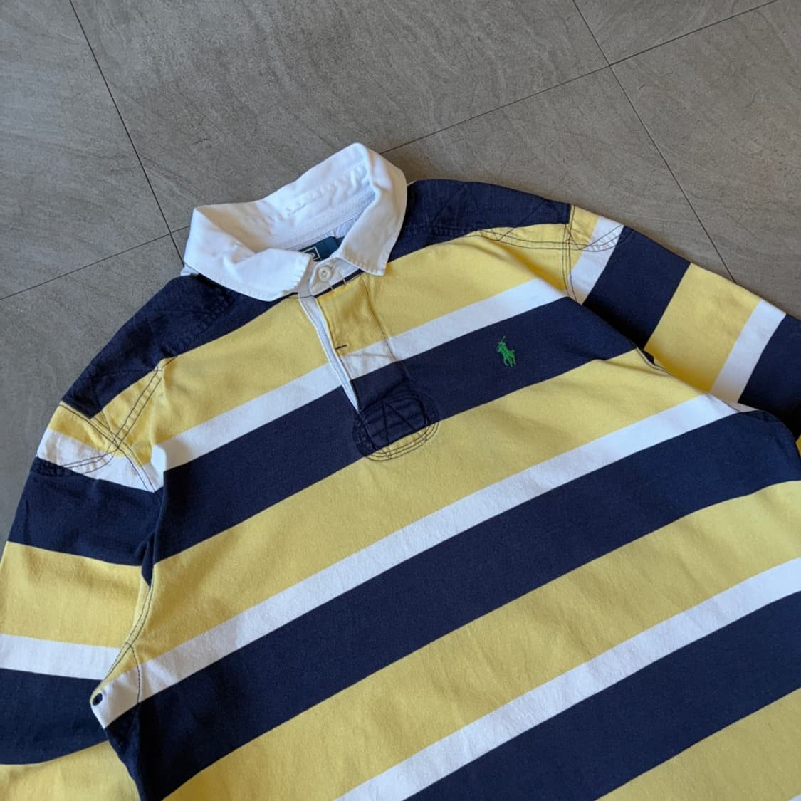 폴로 정품 스트라이프 럭비 티셔츠 상품이미지2
